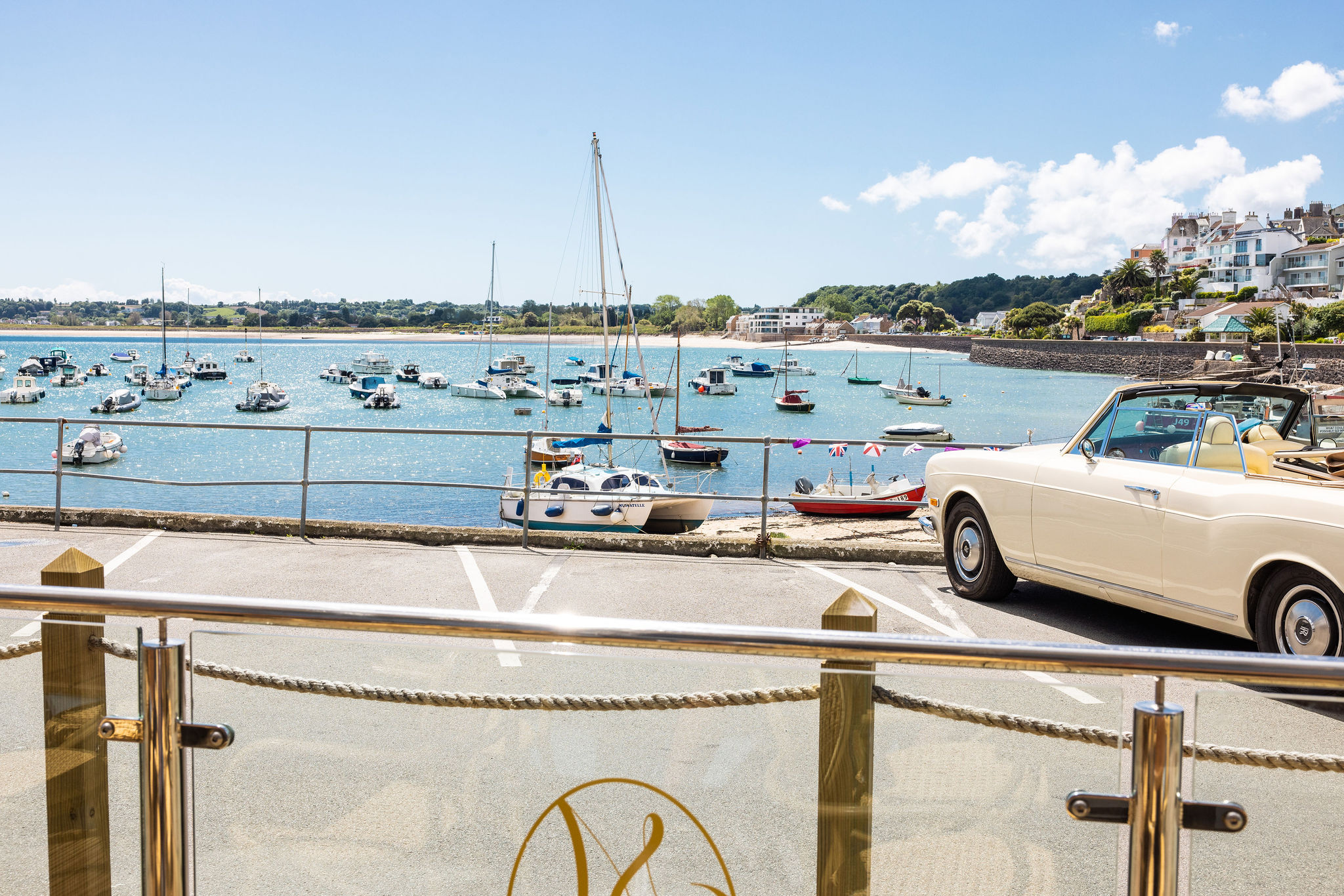 The Moorings, Jersey (Hafen-Blick)