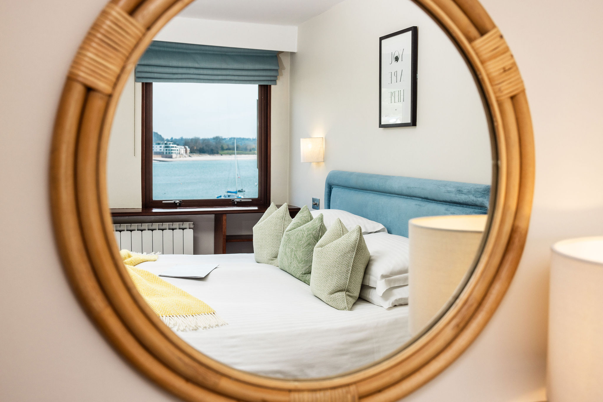The Moorings, Jersey (Meerblick Zimmer)